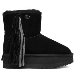 Śniegowce Liu Jo. Czarne śniegowce i trapery damskie Liu Jo. Za 429.99 zł.