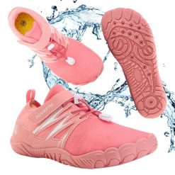 Buty do wody AQUASTIC Mayor. Czerwone klapki damskie AQUASTIC, bez wzorów. Za 59.99 zł.
