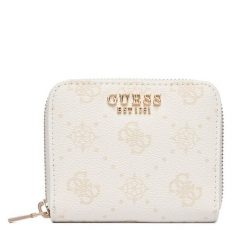 Portfel Guess. Białe portfele damskie Guess, z aplikacjami. Za 192.99 zł.