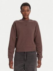 HUGO Bluza Daxandria 50527463 Brązowy Relaxed Fit. Brązowe bluzy damskie Hugo, m, bez wzorów, z bawełny, bez kaptura. Za 469.99 zł.