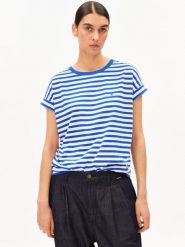 ARMEDANGELS Koszulka - Idaara Kobiety Bawełna niebieski, XS. Niebieskie t-shirty damskie ARMEDANGELS, uniwersalny, bez wzorów, z bawełny, bez kołnierzyka. Za 169.95 zł.