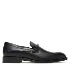 Lordsy BOSS. Czarne mokasyny męskie Boss. Za 659.99 zł.