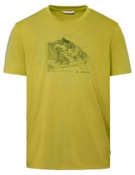 Koszulka funkcyjna M Tekoa T-Shirt III. Zielone t-shirty męskie Vaude, na lato, m, bez wzorów, z materiału, bez kołnierzyka. Za 244.00 zł.