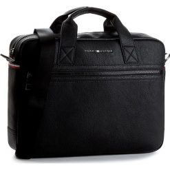 Torba na laptopa TOMMY HILFIGER - Essential Computer Bag AM0AM01589 002. Czarne torby na laptopa damskie Tommy Hilfiger, ze skóry ekologicznej. Za 549.00 zł.