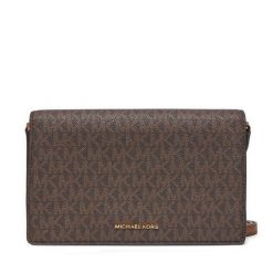 Torebka MICHAEL Michael Kors. Brązowe listonoszki damskie MICHAEL Michael Kors, bez wzorów, bez dodatków. Za 549.99 zł.