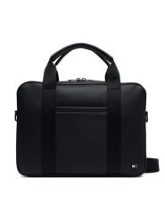 Tommy Hilfiger Torba na laptopa AM0AM14727 Czarny. Czarne torby na laptopa męskie Tommy Hilfiger, bez wzorów, ze skóry. Za 569.99 zł.