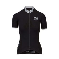 Koszulka termoaktywna rowerowa damska X-BIONIC INVENT 4.0 BIKE RACE ZIP. Czarne koszulki sportowe damskie XBIONIC, bez wzorów, rowerowe. W wyprzedaży za 640.00 zł.