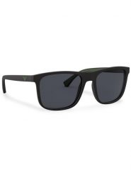 Emporio Armani Okulary przeciwsłoneczne 0EA4129 504287 Czarny. Czarne okulary przeciwsłoneczne męskie Emporio Armani. Za 569.00 zł.