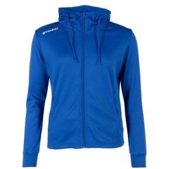 Damska bluza dresowa z kapturem zapinana na zamek błyskawiczny Stanno Field. Niebieskie bluzy damskie STANNO, m, bez wzorów, z dresówki, z kapturem. Za 183.00 zł.