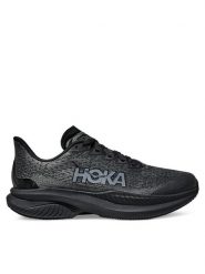 Hoka Buty do biegania Mach 6 1147553 Czarny. Czarne obuwie sportowe damskie HOKA, bez wzorów, z materiału, do biegania. Za 349.99 zł.