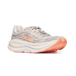 Damskie buty sportowe Hoka W BONDI 9 1162012-RRYM. Szare obuwie sportowe damskie HOKA, bez wzorów, z gumy, do biegania. Za 779.44 zł.