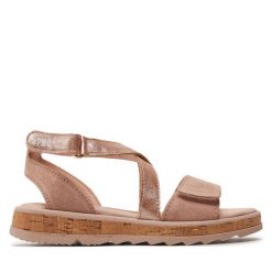Sandały Primigi. Czerwone sandały dziewczęce Primigi, bez zapięcia. Za 209.99 zł.