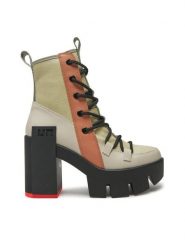 United Nude Trzewiki Grip Explorer Mid 1088382754 Beżowy. Brązowe botki damskie United Nude, z materiału, bez obcasa, na słupku, bez zapięcia. Za 1,489.00 zł.