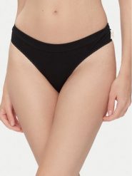 Ysabel Mora Stringi 10071 Czarny. Czarne stringi damskie ysabel mora, xl, bez wzorów, z bawełny. Za 39.99 zł.
