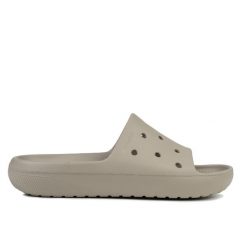 Klapki męskie basenowe Crocs CLASSIC SLIDE V2. Brązowe klapki męskie Crocs, bez wzorów. Za 149.00 zł.
