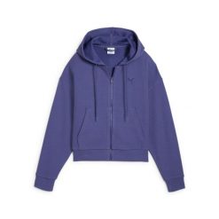 Puma Bluza Her Comfort Crop Full-Zip 68505646. Niebieskie bluzy damskie Puma, xl, bez wzorów, bez kaptura. Za 185.99 zł.