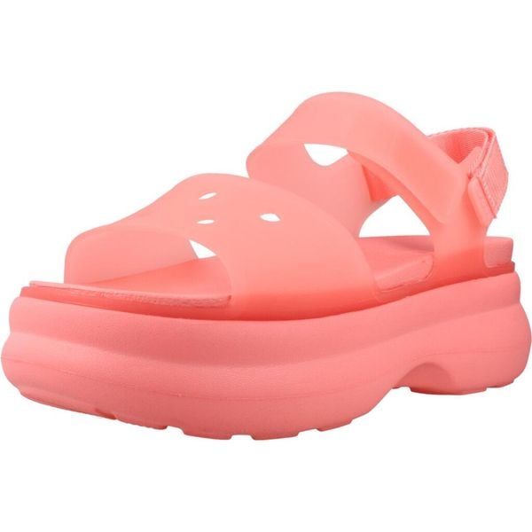 Buty CROCS 212651C Rose. Czerwone trekkingi damskie Crocs, trekkingowe. Za 289.99 zł.