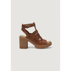 Buty sportowe Kobieta TIMBERLAND FISHERMAN SANDAL. Brązowe obuwie sportowe damskie Timberland, bez wzorów, ze skóry, do biegania. W wyprzedaży za 528.65 zł.
