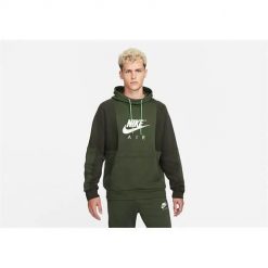 Bluza sportowa męska Nike Air Nsw Brushed-back. Bluzy męskie Nike, m, bez wzorów, z kapturem, do koszykówki. Za 329.00 zł.
