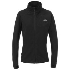 Trespass Saskia - Damski mikropolar At100 Czarny. Czarne kurtki damskie Trespass, bez wzorów, bez kaptura. Za 242.99 zł.