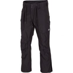 Spodnie narciarskie męskie SPMN552Z - czarny. Czarne spodnie snowboardowe męskie 4f, m, bez wzorów, z materiału, narciarskie. W wyprzedaży za 149.99 zł.