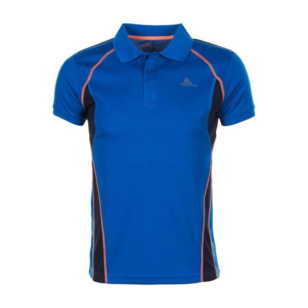 Polo Peak Mountain Calypso. Czarne koszulki polo męskie Peak Mountain, m, bez wzorów, bez ramiączek. W wyprzedaży za 158.00 zł.