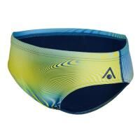 Majtki Aqua Sphere Essential 8 Cm - Lightning Wave - Rozmiar 26. Niebieskie kąpielówki męskie Aqua Sphere, m, bez wzorów, na fitness i siłownię. Za 652.26 zł.