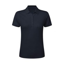 Damska Koszulka Polo Signature Stretch Bez Metki. Niebieskie koszulki sportowe damskie SG, xl, bez wzorów, bez kołnierzyka, bez ramiączek. Za 93.99 zł.