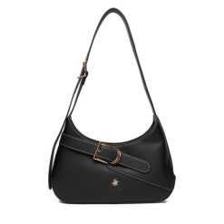 Torebka Beverly Hills Polo Club. Czarne torebki do ręki damskie Beverly Hills Polo Club, bez wzorów, klasyczne, bez dodatków. Za 219.99 zł.