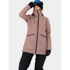 Kurtka Narciarska Damska Fundango Pemberton Eco Allmountain. Czerwone kurtki sportowe damskie Fundango, na zimę, l, bez wzorów, bez kaptura, narciarskie. W wyprzedaży za 599.00 zł.