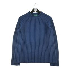 Second life - Damski sweter w kolorze granatowym - Jak nowy. Niebieskie swetry damskie Ralph Lauren, bez wzorów, bez kołnierzyka, bez ramiączek, bez kaptura. Za 127.76 zł.