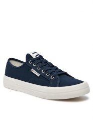 Tommy Jeans Tenisówki Tjm Lace Up Canvas Color EM0EM01365 Granatowy. Niebieskie trampki męskie Tommy Jeans, bez wzorów, z jeansu, bez zapięcia. Za 169.99 zł.