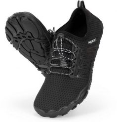 Springos Buty do wody męskie rozm. 42 szybkoschnące buty na plażę, do pływania czarne UNIWERSALNY. Czarne buty sportowe męskie SPRINGOS, bez zapięcia, do pływania. Za 51.93 zł.