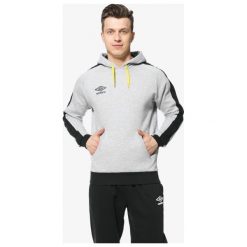 Umbro Bluza Contrast Panel Fleece Hoodie , szary, rozmiar L. Szare bluzy męskie Umbro, l, bez wzorów, z bawełny, bez kaptura. W wyprzedaży za 63.99 zł.
