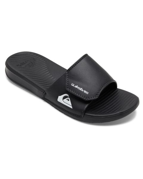 Klapki basenowe męskie Quiksilver Bright Coast. Czarne klapki męskie Quiksilver, z materiału, sportowe. Za 139.99 zł.