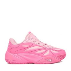 Buty do koszykówki Reebok. Czerwone obuwie sportowe damskie Reebok, bez wzorów, do koszykówki. Za 479.99 zł.
