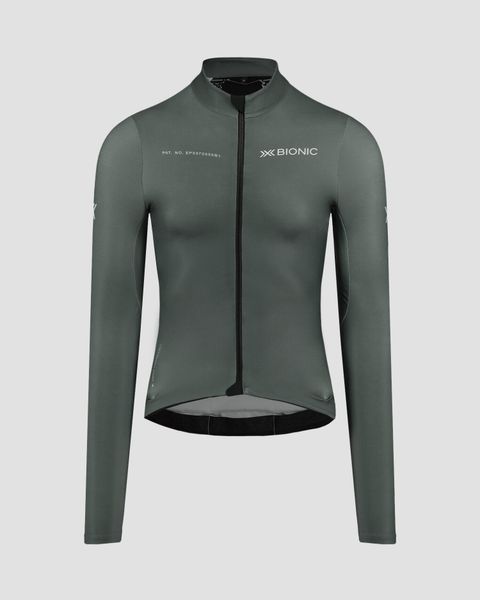 Longsleeve rowerowy męski X-Bionic Corefusion Ride Warm Jersey LS szary. Szare bluzki z długim rękawem męskie X Bionic, m, bez wzorów, z jersey, bez kołnierzyka. Za 1,049.99 zł.