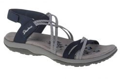 Buty do chodzenia damskie Skechers Reggae Slim Takes Two. Niebieskie trekkingi damskie Skechers, na lato, trekkingowe. Za 220.99 zł.