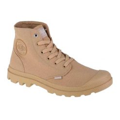 Męskie Buty Do Kostki Z Logo. Brązowe trekkingi męskie Palladium, trekkingowe. Za 567.99 zł.