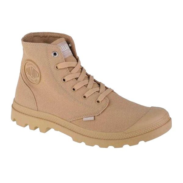 Męskie Buty Do Kostki Z Logo. Brązowe trekkingi męskie Palladium, trekkingowe. Za 570.99 zł.