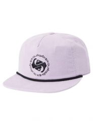 Czapka z daszkiem męska Quiksilver Soft Shock. Fioletowe czapki i kapelusze męskie Quiksilver, na wiosnę, bez wzorów, z bawełny. Za 53.49 zł.