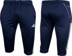 Adidas Spodenki męskie adidas Tiro 23 League 3/4 granatowe HS7235 S. Krótkie spodenki sportowe męskie Adidas, m, bez wzorów. Za 119.87 zł.