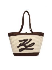 KARL LAGERFELD Torebka B1W46080 Czarny. Czarne torebki do ręki damskie KARL LAGERFELD, bez wzorów, z materiału, bez dodatków. Za 779.99 zł.