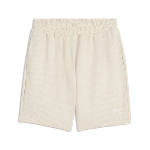 Męskie szorty Essentials Elevated 7" PUMA. Białe szorty męskie Puma, l, bez wzorów, z bawełny. Za 133.99 zł.