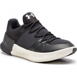 Buty UNDER ARMOUR - Ua W Ultimate Speed 3019908-004 Blk. Czarne obuwie sportowe damskie Under Armour, z materiału. W wyprzedaży za 279.00 zł.