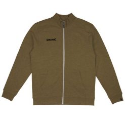 Bluza pełny zamek błyskawiczny Spalding Flow. Zielone bluzy męskie Spalding, bez wzorów, bez kaptura. W wyprzedaży za 241.45 zł.