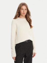 BOSS Sweter Febisan 50478315 Écru Regular Fit. Swetry damskie Boss, xs, bez wzorów, z wełny, bez kołnierzyka, bez ramiączek, bez kaptura. Za 599.99 zł.