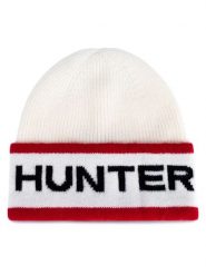 Hunter Czapka HTR-U3-001-AW24 Écru. Rękawiczki damskie Hunter, na zimę, bez wzorów, z syntetyku. Za 69.99 zł.