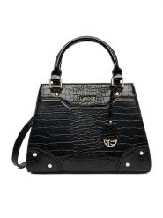 Lasocki Torebka CEO-LSK-M-005-09 Czarny. Czarne torebki do ręki damskie Lasocki, bez wzorów, z materiału, bez dodatków. Za 179.99 zł.