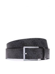 Guess Pasek Męski BM7781 P3435 Czarny. Czarne paski damskie Guess, z aplikacjami, ze skóry. Za 179.99 zł.